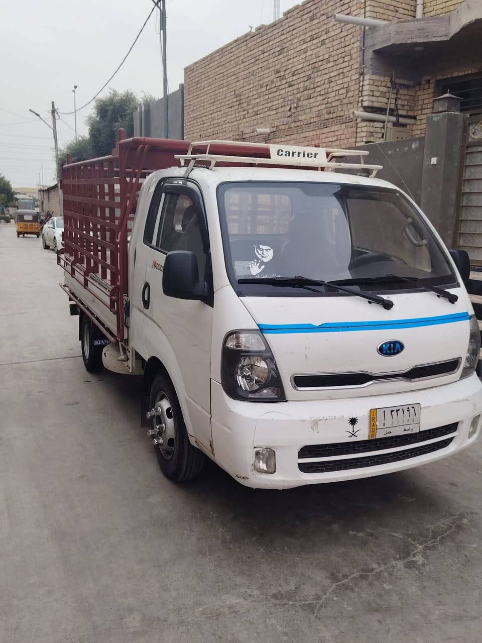 سلام عليكم  كيه حمل للبيع فحل موديل 2015 رقم واسط بسمي مشروع وطني تريد تحويل تريد وكاله بل خدمه تخم تاير جديد دوشمه جديده مكفوله كفاله عامه محور ويل 14 وسدت 27 محجر مو وياها مكفوله مكينه وكير وشاصي مكفوله من ضربه وصبغ وبارد مكاني واسط نعمانيه السعر 125//وبيها مجال  ***********
