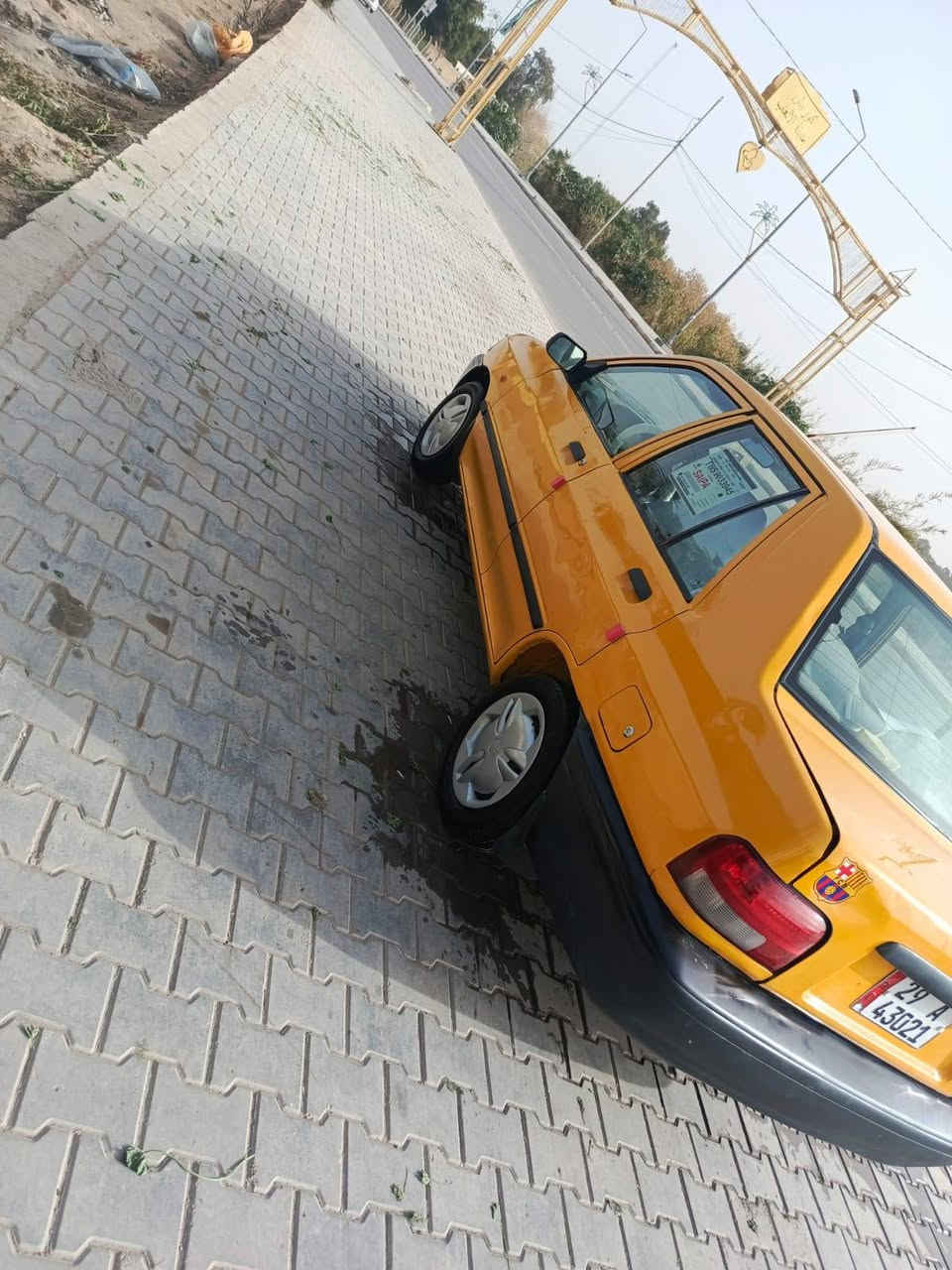 سلام عليكم سايبه البيع موديل 18 مكفوله كير ومكينه وتبريد شغال باتري جديد حداديه جديده كهربايات كلها شغاله كامره حساسات كله شغاله مصفره هيئه وغرامات سنويه 30  تحويل ثاني يوم سعر 47 مكان سياره كوت مركز المدينة رقم ***********
