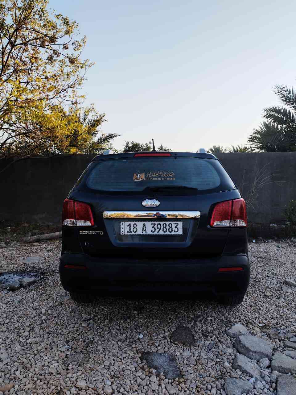 السلام عليكم 
سورنتو 2011 محرك 6 وارد امريكي 7 راكب
حادثها باب السايق والچاملغ الامامي جهة السايق والچاملغ الخلفي  عكس جهة السايق بيه كلير 
مكان السيارة بابل المحاويل ‏‪***********‬‏ / السعر 138
