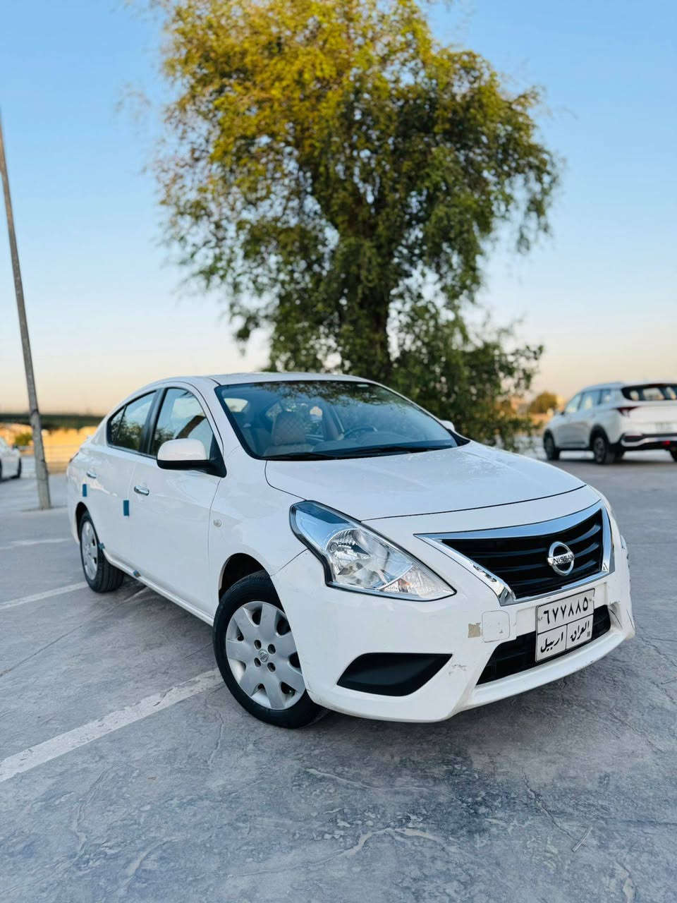 جمعه مباركة 
صني هندي 2021 باب اول 
عداد المسافه 44 الف 
مكفوله وضع الشركة
فقط امكان. بارد 
محرك 1500
داخل يبجي 
تحكم ستيرن 
دبل ابرياك 
جام كهرباء أمامي 
سيدي مسجل اصلي 
كلش حلو نظيف على ايدي 
 رقم اربيل باسم شركه تريد تحويل وكاله 
السعر 108 ورقه 
تفاصيل اكثر رقم صاحب السياره 
*********** 
مكان بغداد كاظميه
