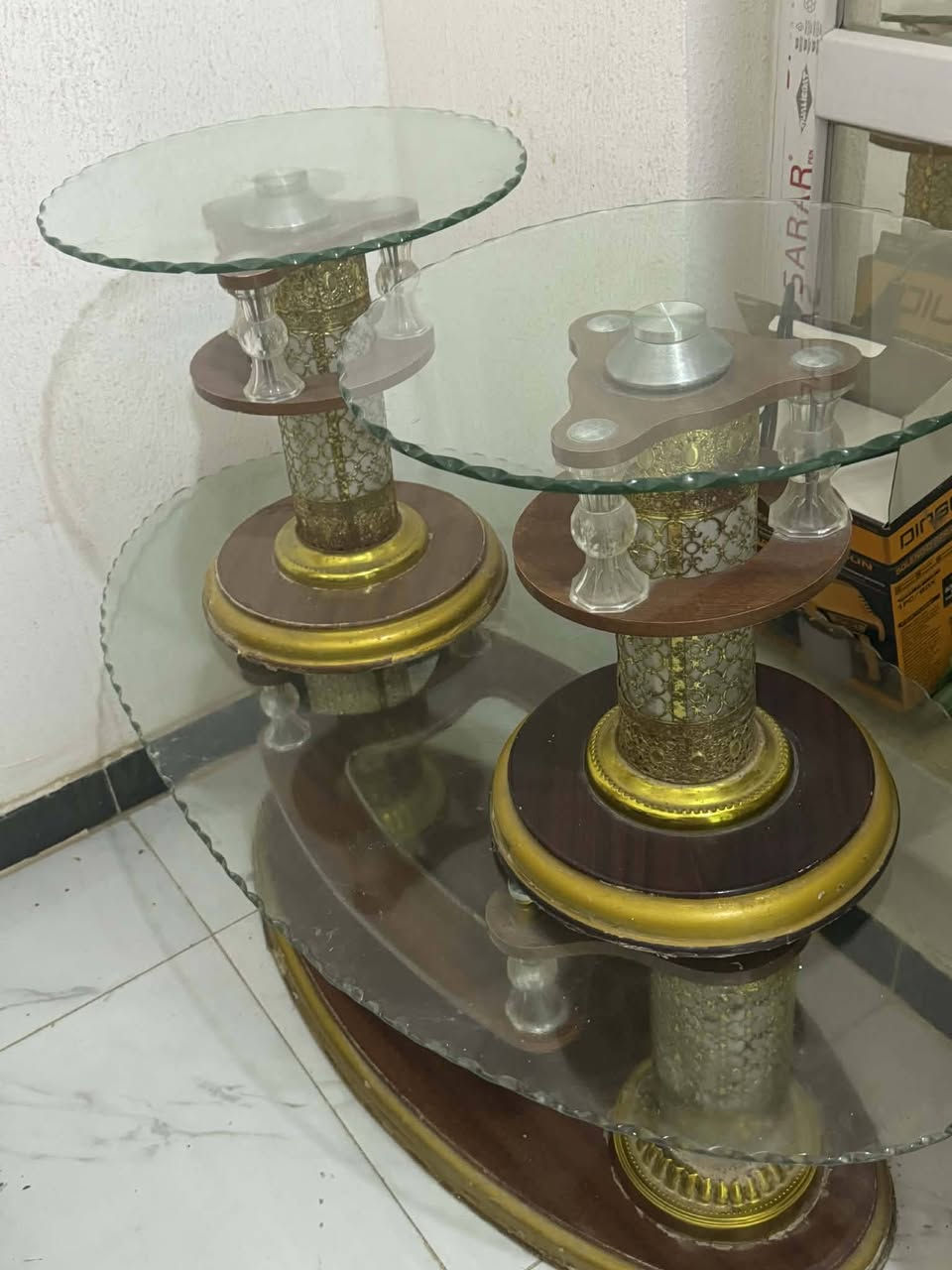 ميز زجاج خشبي كبير
مع طبلات 2
استخدام قليل جدا
للبيع
130 وبيهن  مجال للشراي


**إذا كنت صاحب هذا الإعلان وتريد حذفه لأي سبب، رجاءا أرسل رسالة إلى الدعم الفني**