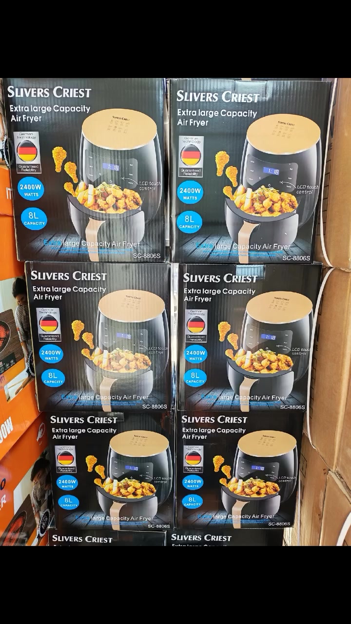 قلايه هوائية بدون زيت 8 لتر
السعر 35 الف
للحجز والاستفسار يرجى مراسلتنا على الخاص 
واتساب:***********
