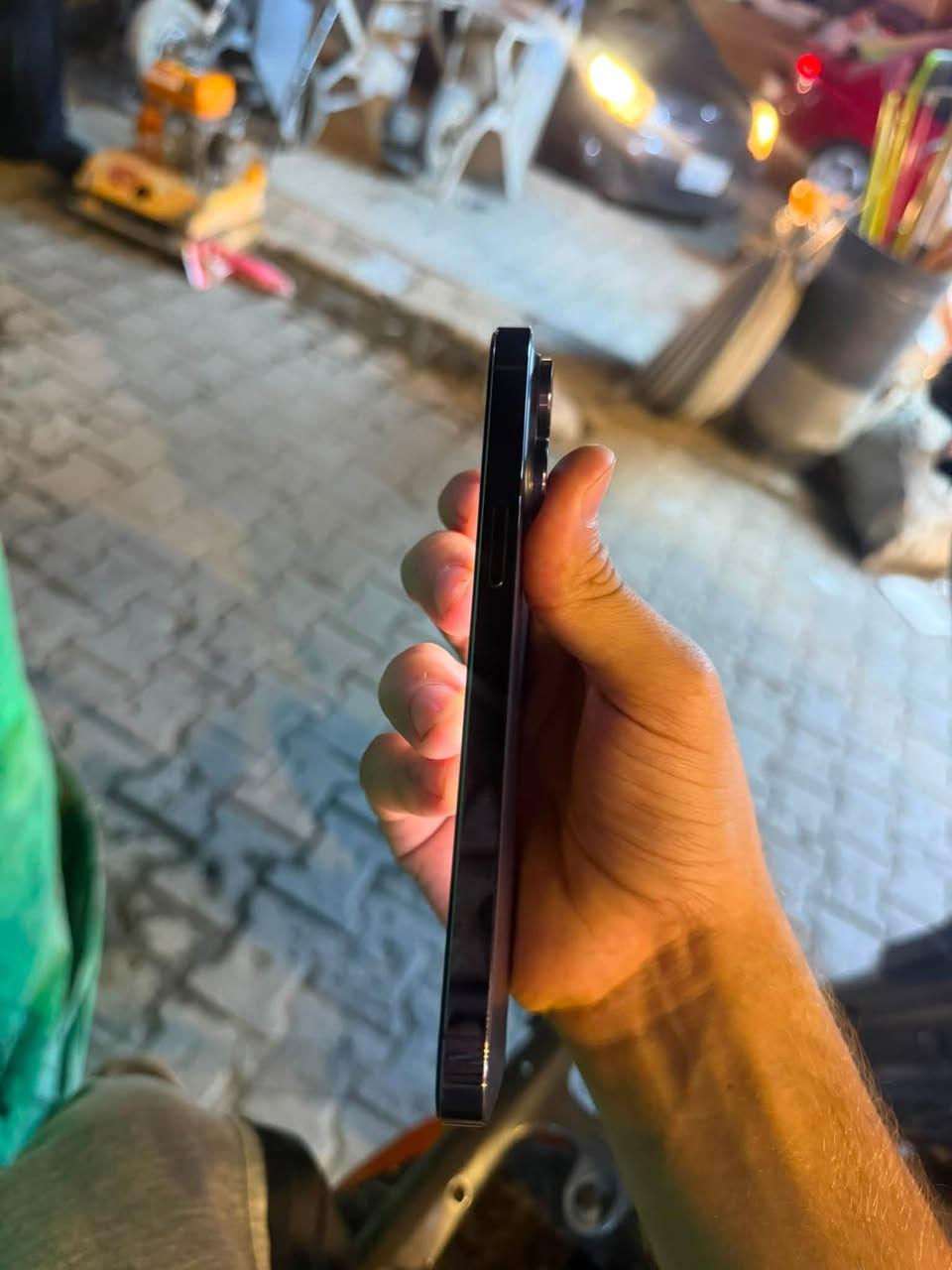ايفون 14 برو ماكس ذاكره 256 بطاريه 83
فقط مستبدل شاشه اصليه  جهاز كله شغال
ماستر شرق اوسط عربي  نظافه 100‎%‎
السعر 675 بي مجال مكاني بغداد
رقم ‭***********‬
