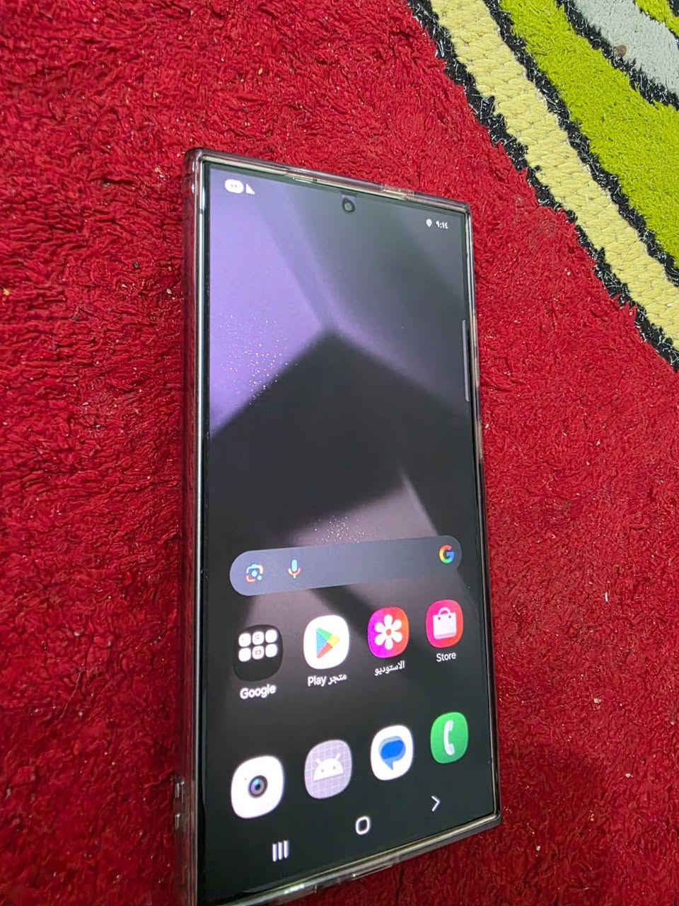 سلام عليكم
S24 الترا للبيع ذاكرة 256 شرق اوسط دبل سمكارت للبيع او المراوس حسب القناعة  ملاحظة بيه فطر بالكلاس  والسعر مناسب ب790 وبيه مجال للشراي تواصل خاص وهذا رقمي اتصال واتساب ***********
