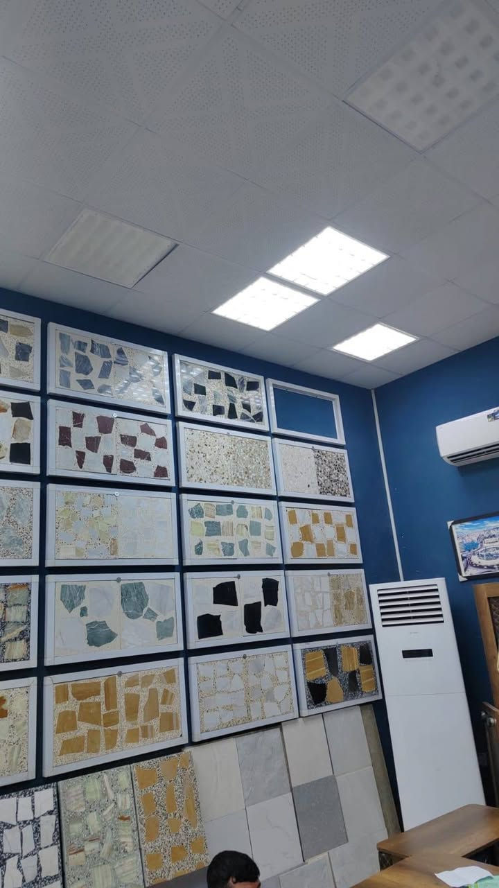 على بركة الله تعالى يتوفر لدينا جميع انواع الكاشي الموزائيك والمرمري درجة اولى للاستفسار اكثر الإتصال بالأرقام التالية 
☎️***********☎️☎️
☎️***********☎️☎️
متوفر شتايگر سماوه خاص للسطوح
