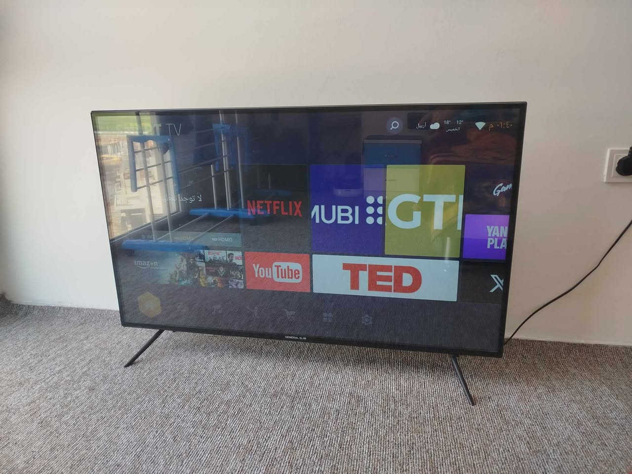 ئەم تەلەفیزیۆنەم هەیە شاشە ٥٥ ماڕکەی جنراڵ سلایمە  سمارتە واتا انترنێت دەکێشێت ڕەنگی ڕەشە و زۆر خاوێنە من خۆم بە ۳ورقەم کڕیوە بەڵام بەهۆی ئەوەی کە بە بەکارهاتوو هەژماردەکرێت بۆیە داوای ۱٥۰دۆلاری لێدەکەم یان بەپارەی خۆمان ۲۲٥هەزاردینار


**إذا كنت صاحب هذا الإعلان وتريد حذفه لأي سبب، رجاءا أرسل رسالة إلى الدعم الفني**