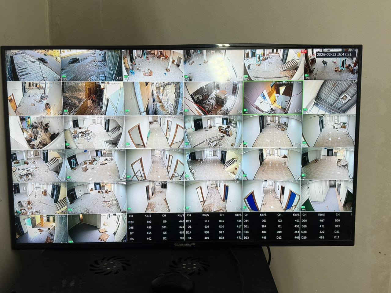 🔹مشروع تأمين مستشفى الامير الاهلي/قضاء الرفاعي🔹
                    ♦️ موقع عمل رقم 089 ♦️
      ♦️  تنفيذ منظومة كاميرات نظام ip عدد (35) ♦️
                              🔸شعارنا🔸
#جودة_العمل▪️ #سرعة_الانجاز▪️ #اتقان_التنفيذ
--------------------------------------
                نتابع معكم جودة ما نقدمة لكم
                           تفاصيل العمل :-
♦️ المستشفى متكون من 7 طوابق تم تأمينها بالكامل ✅

 ♦️ تم العمل بنظام السوجات الوسطية للطوابق ونقلها في الئ غرفة السيطرة في الطابق الارضي

♦️ منظومة الكاميرات مراقبة ip من شركة Dahua Technology MENA 

♦️ كاميرات مراقبة داخلية ثابتة عدد ( 31)
دقة وضوح الكاميرات وضوح 8MP عدسة 2.8mm
امل الكاميرات الخارجية عدد(4) عدسة 2.8mm 

♦️ جهاز تسجيل Dahua NVR 64ch 4k 
يتسع لاربعة هاردات ودبل HDMI ودبل Ethernet

♦️ عاكسة  نوع MaxiMa مع باتري حجم 100A

♦️ هارد خزن سعة 2TB نوع WD 

 ♦️الراك الرئيسي نوع Blue storm حجم 15U
الراكات الوسطية نوع Casco حجم 4U عدد 3

♦️ تم تمديد كيبل مجموع مسافة 1000m عدد 3 بكرات نوع الكيبل المستخدم UBNT SFTP CAT6

♦️ مدة العمل ( 17 ساعة عمل )

♦️ كادر العمل ( 3 اشخاص ) 

---------------------------------------
مستعدين لتنفيذ المنظومات ادناة

♦️منظومات كاميرات المراقبة CCTV 
♦️منظومات الإنترنت Network System
♦️منظومات الصوت Sound System
♦️منظومة الانذار المبكر عن الحريق Fire Alarm 

---------------------------------------
من اجل خلق مجتمع امن وذكي وللحد من الجرائم وعمليات السرقة وتوفير حماية للممتلكات الخاصة والعامة
               ((((في محافظة ذي قار - الناصرية ))))) 
مستعدين لتنصيب وصيانة كاميرات المراقبة في ( المنازل / المحال التجارية / الشركات / المدارس / المشاريع / المعامل / الدوائر الحكومية )
بوجود كادر هندسي وفني احترافي متخصص وبأسعار مناسبة

متمرسين علئ كافة انواع الكاميرات نظام ip + انلوك
( Dahua /Hikvision / Aswar / XVision / HiLook / Unv /ezviz / Axsis/ Samsung / tindy)

للتواصل معنا :
فيس بوك : القمة لتنصيب وصيانة كاميرات المراقبة
واتساب : ***********
انستكرام : alqama.97

-------------------------------

 #القمة_لكاميرات_المراقبة #cctv_iraq #cctv_camera_installing #تنصيب_كامرات #كاميرات_مراقبة_منازل #كاميرات #كاميرات_المراقبة #كاميرات_متحركة #كاميرات #فني_كاميرات_مراقبة #dahua #dahuatechnology #dahuamena #hikvision #hikvisioncctv #hikvision_cctv
#Aswar #unv #العراق #الناصريه #ذي_قار #شارع_الامام_علي #حي_الشهداء #جا_غير_هي_الناصرية #جا_غير_احنه_ولد_الناصريه #الناصرية_الان #تركيب_كاميرات_مراقبة شركة المشكاة الكهف لكاميرات المراقبة وشبكات الإنترنت Dahua Technology Hilook Distributor in Iraq 4K UNV-Iraq علي عبد الله السهلاني هيثم عباس Hikvision 
Aswar Academy  Dahua Technology  شركة زهرة التوليب    Hikvision   شركة الليث ذ.م.م   Dahua Technology MENA   نظرتي للحلول الامنية المكاملة     شركة رؤيا بابل للحلول الأمنية  ركن التقنية للحلول التكنولوجية ***********  Ezviz Distributor in lraq   ايوان للبناء والتصاميم الهندسية  مكتب آدم للتصاميم والاستشارات الهندسية   مدينة اللؤلؤة السكنية - AL- Lulu'a Residential City    شركة شمس المعرفة     النسر الرقمي للحلول الذكية    شركة الشذر لكاميرات المراقبة و انظمة الحماية    هيكفجن ذي قار - Hikvision Thi Qar   Aswar   علي عبد الله السهلاني كرار حسن الموسوي شركة المشكاة مكتب المرتضى للكاميرات والالكترونيات  مكتب المشكاة  شبكة نجوم الرابعة - الناصرية Sajad Hilook EZVIZ@
الفائز لحلول المراقبة الذكية AL-NABAA منتجات اور 4K الكهف لكاميرات المراقبة وشبكات الإنترنت بوابة الشبكة - Netgate Iraq مجموعة زوم العدسة Netgate Projects - مشاريع بوابة الشبكة
