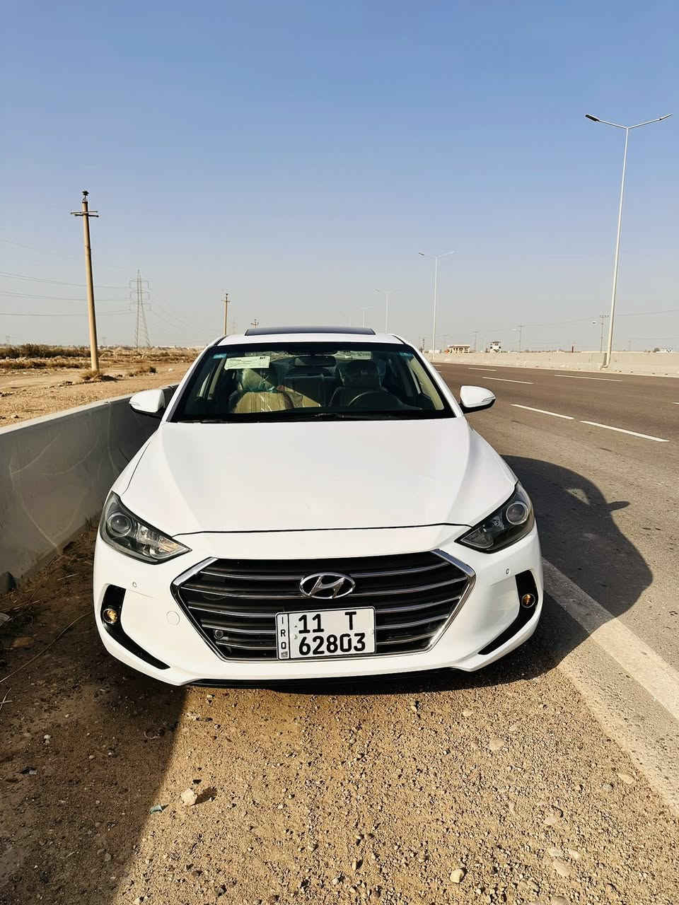 السلام عليكم النترا 2018 خليجه GLSالسياره جديده فتحه كشنات جلد تحكمات مري شفط اشاير بالمري محرك 2000 دوش السياره مكفوله كلها بيها بس دعاميه صبغ للجماليه ماشيه 90 الف 
السعر 150$ وبيها مجال 
المكان : بغداد شعلة
الرقم ***********
