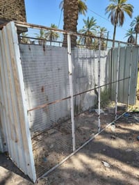 محميه للبيع السعر 125 قفل الارتفاع 2متر الطول 4 متر 07828282812