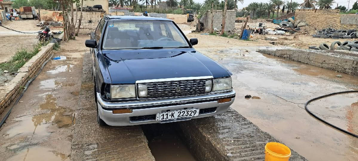 🚗 للبيع.    Toyota Crown Super   هارتوب  1991
🔹 رقم دولي بغداد 
🔹 محرك 2500 دلكو. توني شاده مع كير 
🔹 منظومة غاز مركبة  ١٠٠.   لتر 
🔹 تيارت  + تخم كامل
🔹 كشنات كهربائي 
🔹 بنيد. + جنطه + اربع بيبان +دعاميه  حاويه 
🔹 بنكة (مروحة) كهربائية بدل كلج f01
🔹 تبريد شغال تمام 👍  
🔹 الحالة: السيارة استخدام يومي وجاهزة للفحص
🔹بيه ضربه بل جنطه. مصلحه 
🔹ليت زنون بلجكتورات 
🔹شاشه تاب. 12 انج.  كامره ذكيه تنبيه 
🔹ليت عالي ناصي. اشمسي. فول ليت اصلي 
🔹حداديه  جعمقه دبلات كله جديد. 
🔹السعر.    40.  مال جناي  
🔹              ***********
🔹              ***********
