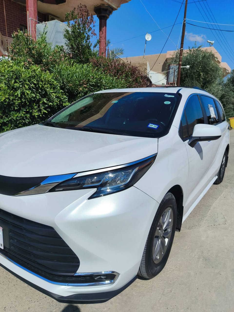 للبيع — تيوتا Toyota Sienna فول مواصفات XLE
موديل 2024 
كلين بدون صبغ بدون ايرباك سياره مكفوله 
🔹 المواصفات:
ماشيه 30000mi 
أبواب كهرباء كاملة
صندوق كهرباء
تشغيل بصمة
فتحة سقف بالقُمرة
السيارة جاهزة
كاتي اربيل 
💰 السعر: 335
📞 للاستفسار: ***********
                    
            صور حادث موجوده مع رقم شاصي          

📍 مكان السياره الانبار
