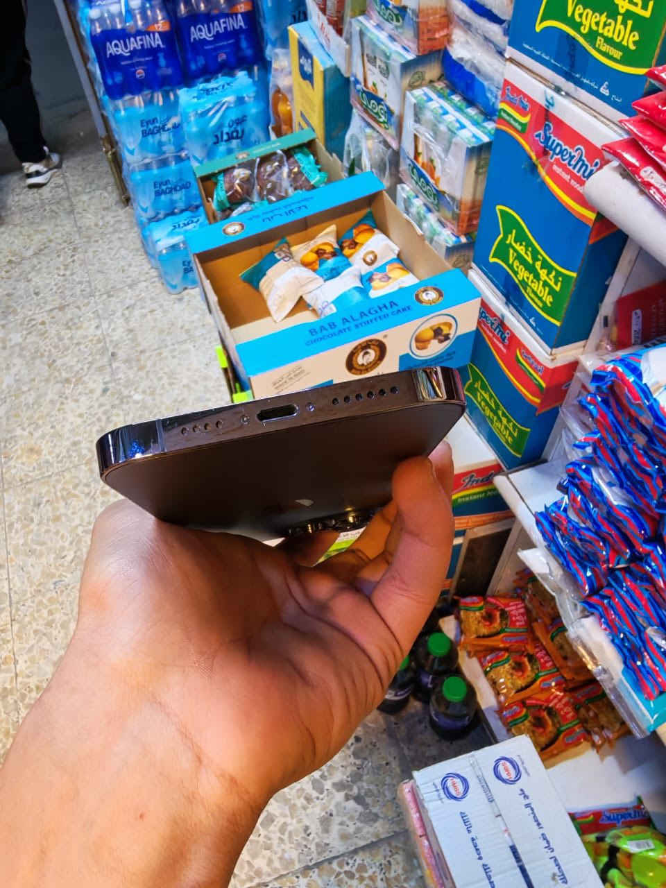 آيفون 13برو ماكس
ذاكرة256
بطارية94
تليفون نضيف الله شاهد العنوان بغداد الكرخ
ب625 *********** واتساب
