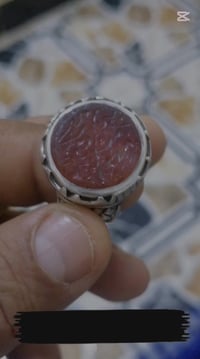 خاتم • عقيق يماني • خط قديم