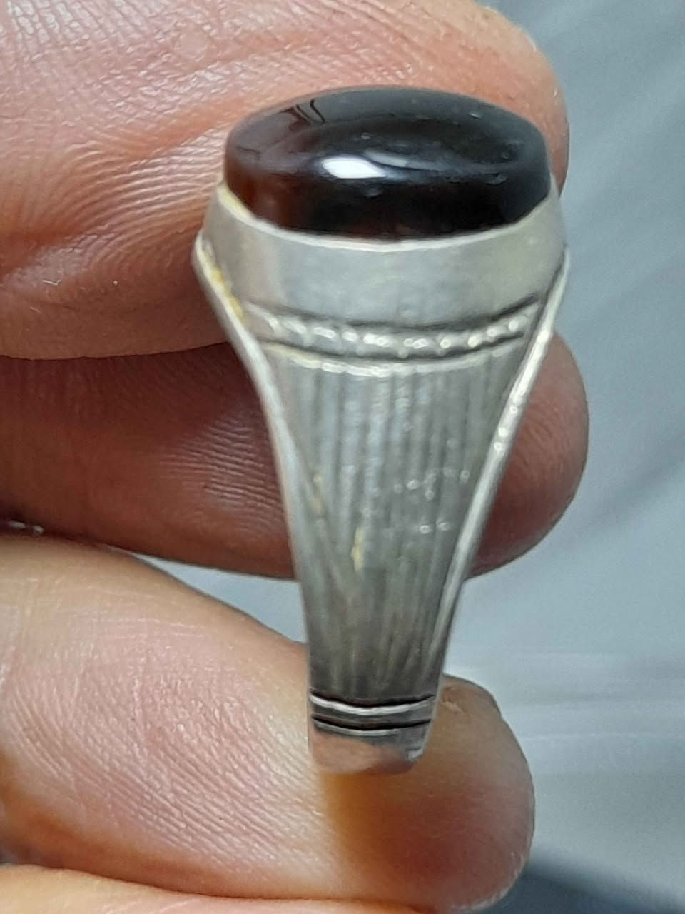 ‎خاتم فضه 925 بحجر عقيق يماني قديم صياغة يدويه عراقيه جميله السعر70 وتصيل مجانا‎ حلة, بابل


**إذا كنت صاحب هذا الإعلان وتريد حذفه لأي سبب، رجاءا أرسل رسالة إلى الدعم الفني**