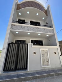 🏠#الدارللبيع 80متر واجهيه 5متر نزال 16متر   طابقين وبيتونه  بناء حديث ...