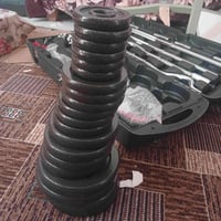 6 × أقراص وزن 0.5 كغم  6 × أقراص وزن 1.25 كغم  4 × أقراص وزن 2.5 كغم  ...