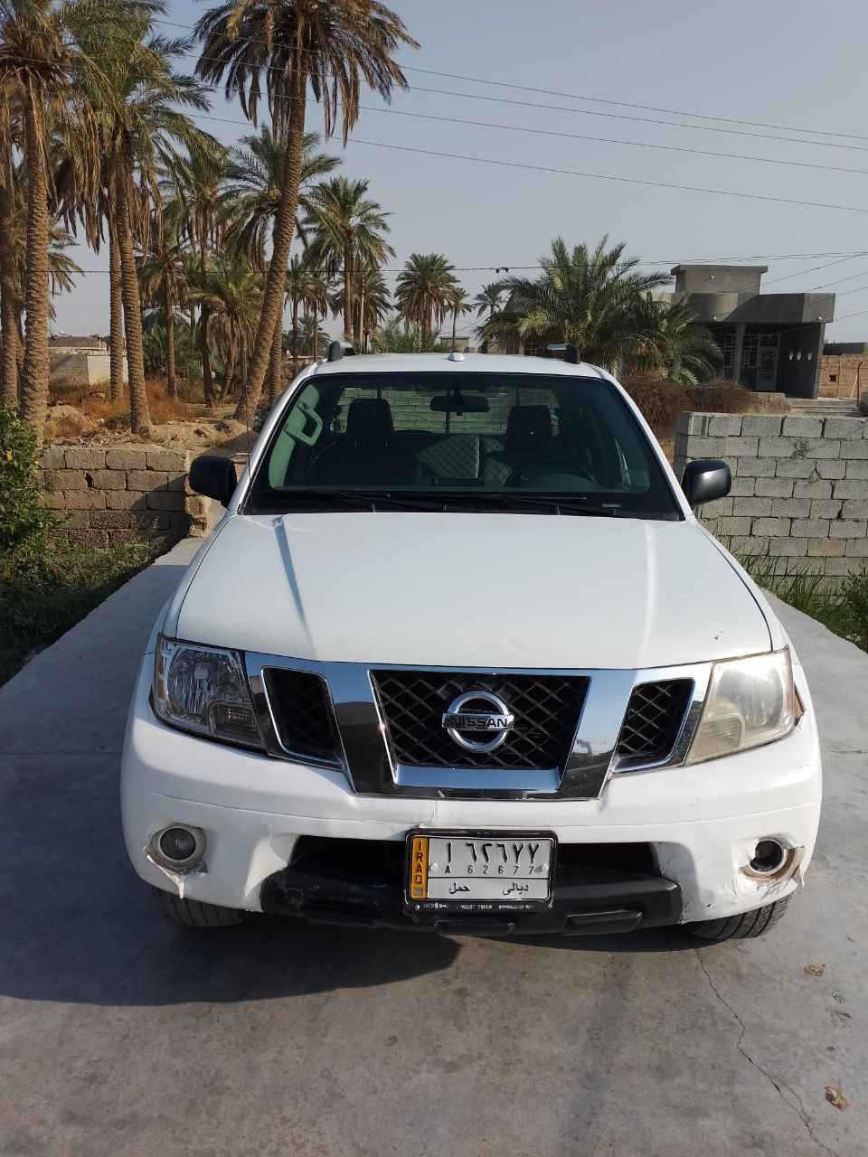 السلام عليكم سياره نيسان فرونتير للبيع موديل 2018 سياره خير من الله حادثها بنيد وجاملغ السياره ماشيه180 ميل سنويه مجدده رقم نكليزي السعر 152 وبيها مجال استفسار اتصال على الرقم التالي مكاني ديالى 
***********

*********** المقدادية, ديالى
