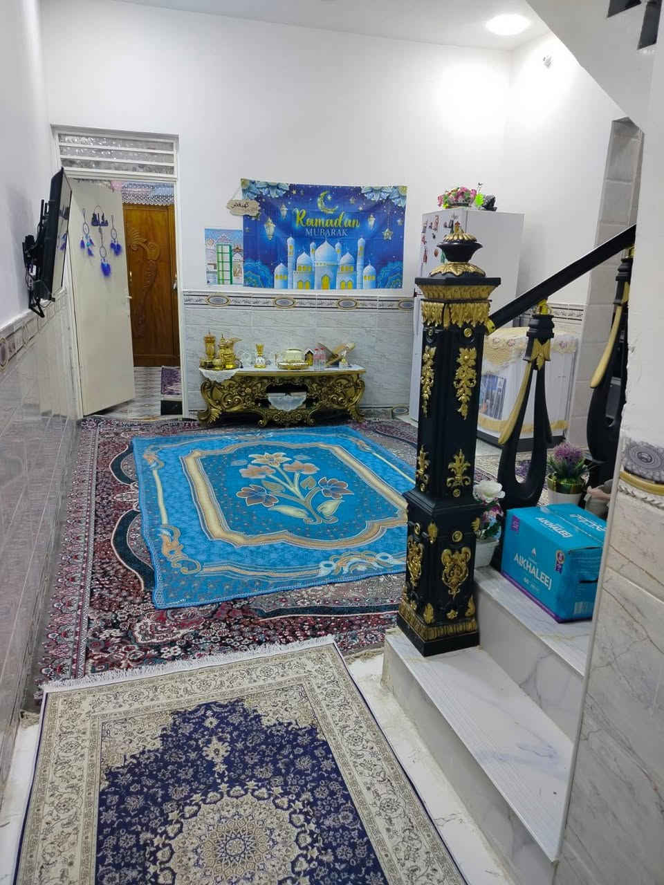 بيت زراعي مكانه حي الحسين الجديد قرب جسر الناظم مساحة 120 متر
البيت متكون من غرفتين غرفه فوك وغرفه جوه صاله و مطبخ واستقبال وحمام وتواليت خارجي الرقم مكلف بالنشر ***********
