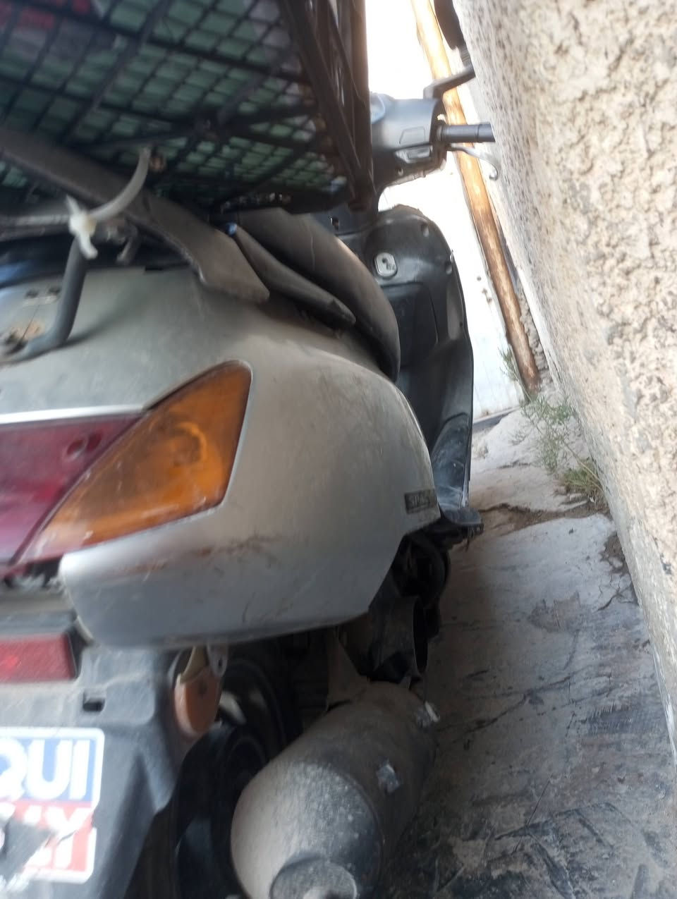 السلام عليكم ورحمه الله وبركاته دراجة سبيسي للبيع السعر 250وبيهة مجال بسيط شغالة *********** متوفر واتساب
