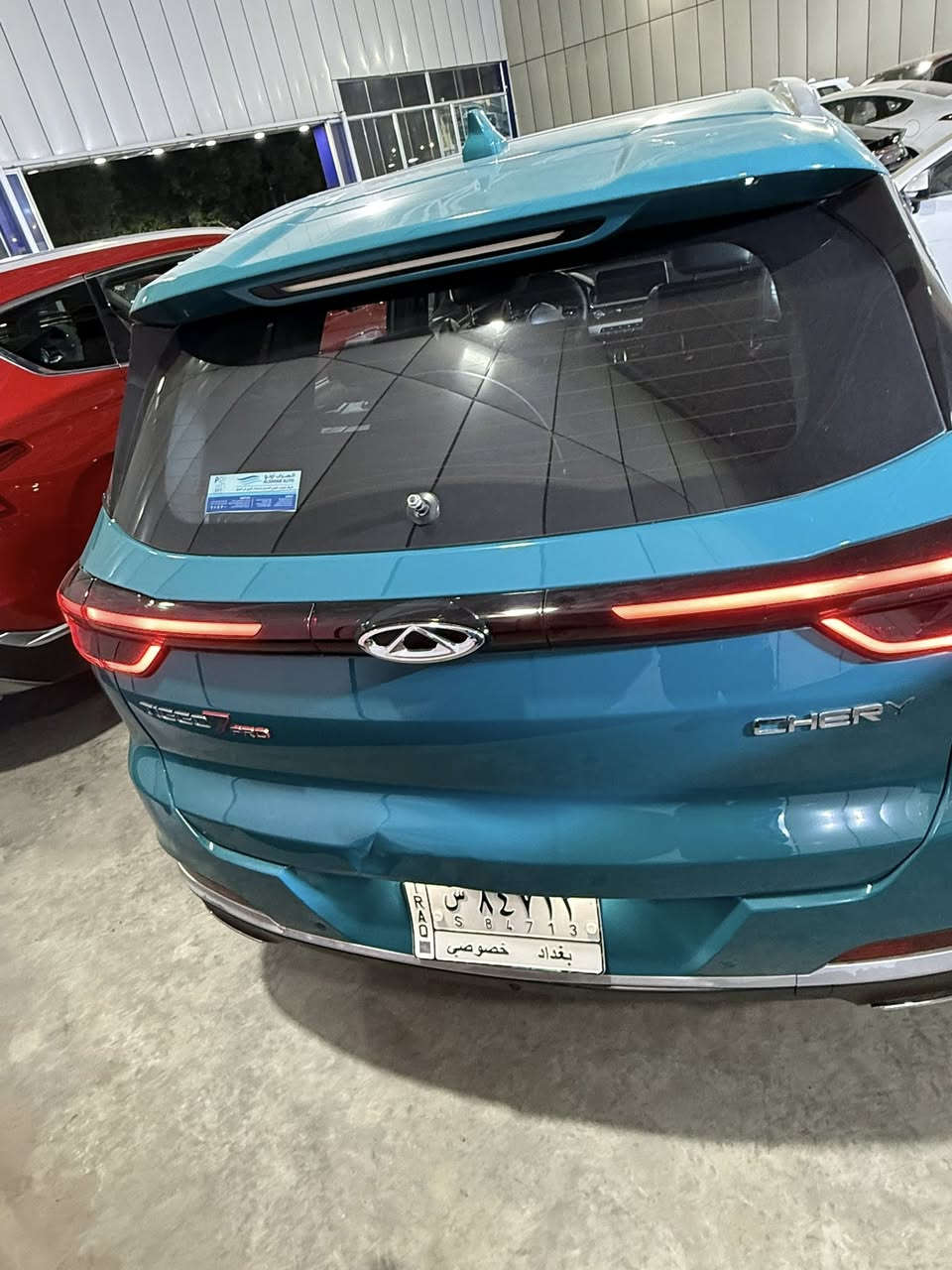 السلام عليكم مسحت منشور سبب موعد جذب حبيبي لاتكلي مسح منشور شراي تعال شوف بعينك سعره 135$
للبيع  تيكو 7برو فول1/1 كفالة عامة بعدها بالضمان من شركة السراب 

شيري تيكو 7 برو 2022 CHERY Teggo 7 pro 3 
‼️ مرقم بغداد ‼️باسمي حره

اليكم التفاصيل الآتية:

🚘 خليجي 
🚘 الموديل 2022
🚘 سعة المحرك 1,5L 
🚘 مرتبط بناقل حركة أوتوماتيكي 
🚘 عدد AIR BAG 6 ‼️
🚘 حساسات أمامية 
🚘 حساسات خلفية
🚘 لايت زينون + LED
🚘 كشافات 
🚘 بك لايت LED 
🚘 حجم الاطار 235/60R18 
🚘 ويل كب 18‼️
🚘 فتح الصندوق كهرباء 
🚘 بانوراما ‼️
🚘 اريل نفكيتر 
🚘 هاند بريك بصمة 
🚘 مفتاح التشغيل بصمة 
🚘 دشبول شاشة 
🚘 شاشة 
🚘 كاميرا دوارة
🚘 4 كاميرات °360
🚘 المقاعد جلد  
🚘 حركة مقعد السائق كهرباء 
🚘 المودات والأوامر الصوتية
🚘 مثبت السرعة Cruise 
🚘 أوضاع القيادة  Drive Mode
🚘 فحص أنظمة السيارة 
🚘 مقود جلد حياكة رياضي 
🚘 حساسات ضغط اطارات
🚘 تبريد شاشة مناخين منفصلين 
🚘 قطعتين تبريد 
🚘 أوضاع القيادة DRIVE MODE 
🚘 ا ABS  
🚘 أوتو هولد 
🚘ا ISOFIX  ايزو فكس
🚘 نظام مانع الانزلاق
🚘 تتسع المقصورة الداخلية ل 5 راكب 
🚘 اشارة في المرايا الجانبية قابلة للطي 
🚘 مخرج منفذ الطاقة ⚡
🚘 شاحن هاتف Wireless 
🚘 ا  Bluetooth / USB 

💵 السعر 135

تصال ***********
