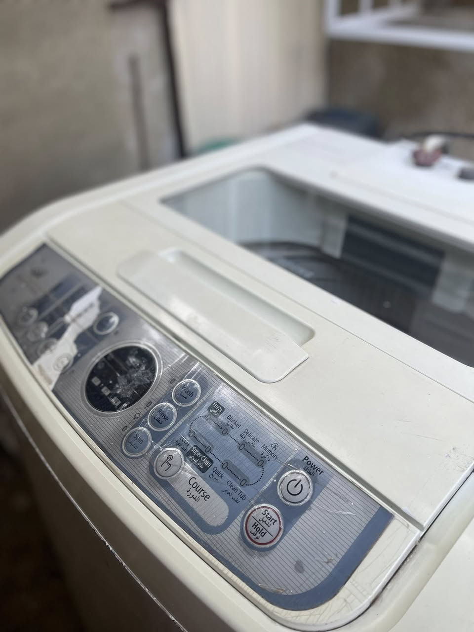 غسالة للبيع اوتوماتيك ماركة سامسونج حجم 8ك السعر 175 وبيها مجال للشراء التواصل مع الرقم ***********
