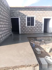 عمال كادر كامل • تصفير البيت • صب وتسليح