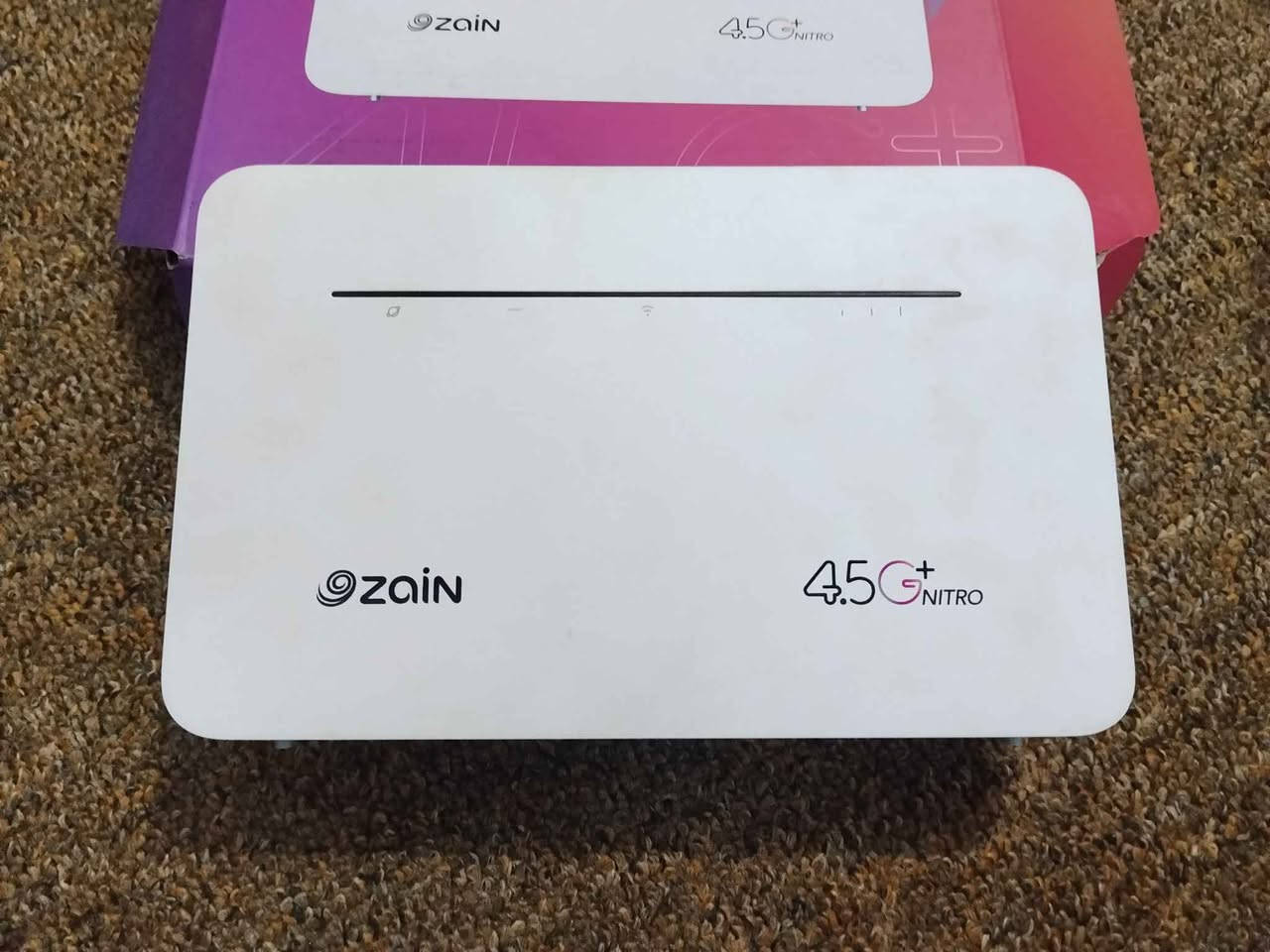 راوتر زين فاي 4.5 جهاز جديد اسخدام شهر مع كامل ملحقاته واتساب *********** ناصرية, ذي قار
