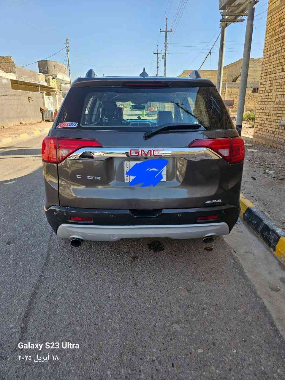 جمسي اكاديا رقم بغداد ٧راكب سياحي محرك ٣٦٠٠فور ويل ***********
