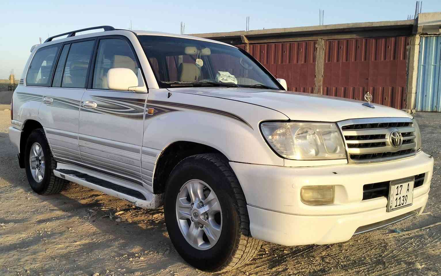 لاندكروز 6سلندر موديل 2006 مكينة وكير خير من الله منضومة تبريد جديدة تخم تايرات جديد  كامرة خلفية سيارة جاهزة بيها ملاحظات بسيطة رقم دولي جديد مثنى باسمي مكان السيارة قضاء الفجر السعر 185 ورقة وبيها مجال بيع او مراوس.
أي استفسار التواصل على الرقم التالي ***********
