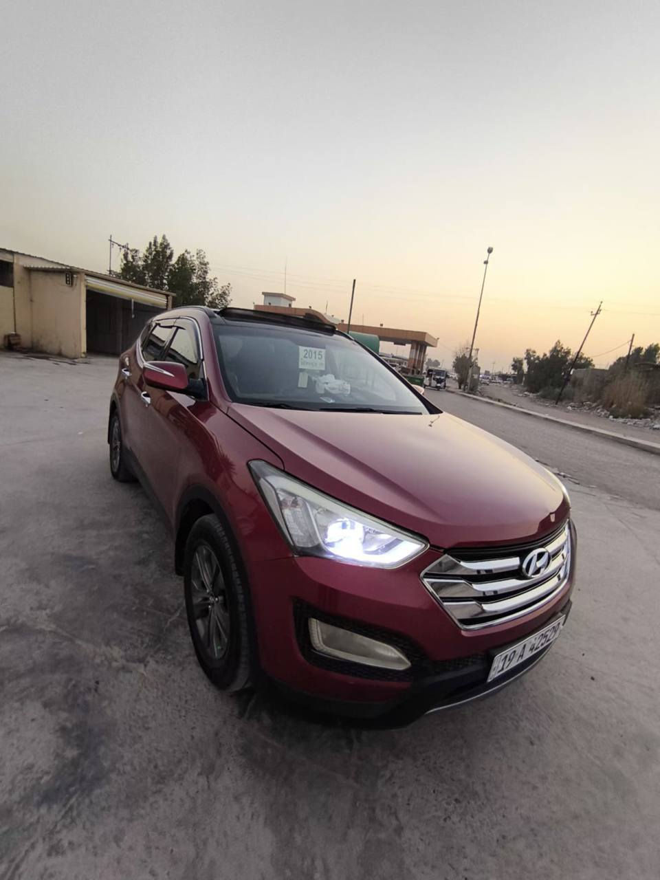 سلام عليكم سنتافي 2015 وارد امريكي ضرره جاملغ وبنيد مصلح وجاملغ مبدل فقط سنويه 2030 رقم كربلاء فول. مواصفات.                                                            1 كشنات جلد اسود.                                                 2 بنوراما.                                                          3جنطه كهربائيه.                                                    4 ثلاث وضعيات قياده( ايكو سبورت عادي)                        5 تتفئه ستيرن وكشنات خلفي وامامي.                             6. كشن كهربائي.                                                    7. دفع رباعي.                                                        8نضام نزول منحدرات.                                                9بصمه تشغيل.                                                       10 بصمه ابواب.                                                   سياره جاهزه ربع ما تذب عليه عنوان المدحتيه الحمزه الغربي عٌ السعر 135 وبيه مجال. رقم هاتف***********6
