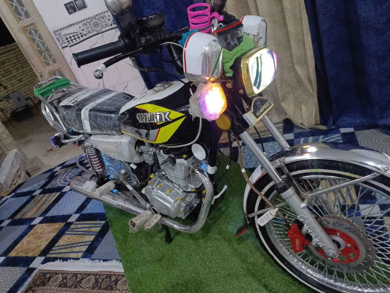 سلام عليكم دراجة تايكر 24اوراق اصواليه مكفوله كفاله عامه مكاني قاسم ناحيت الطليعه سعر  خاص هاذه رقمي ***********
