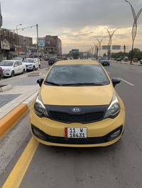 السلام وعليكم كيا ريو 13 وارد أمريكي حادثه باب الخلف السائق فقط حدادية...