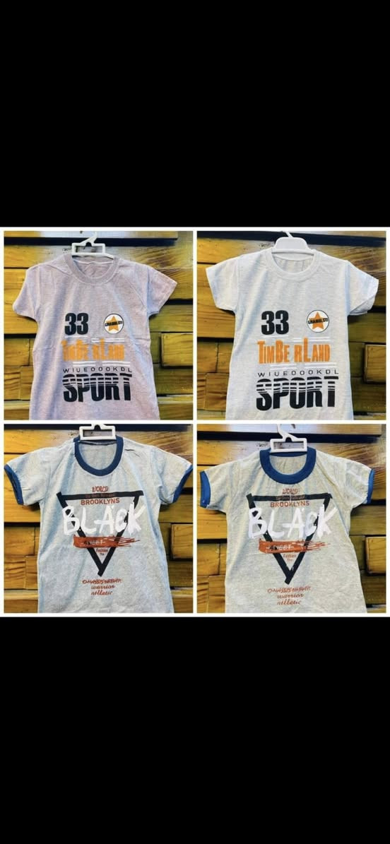 تيشيرت ولادي جميع الالوان والقياسات سعر القطعه 750 دينار البيع جمله بصره جمهوريه
