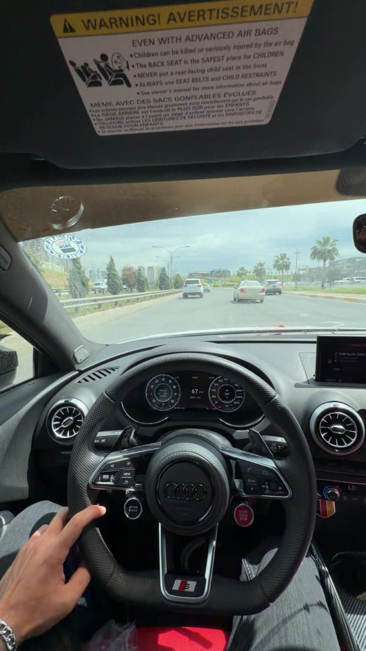 🚗 ﷽

‎🔹 فروشتن یان گۆڕینەوە
🔹 Audi A3 2017 Premium
‎قواترو نیە 
‎سیارەیەکی زۆر تایبەت و شاز، بە دۆخێکی نایاب و پارێزراو ماوە👌
‎🔸 دەرکەی سەکن + سبوغ  لەگەڵ جاملخى سەکن 
‎🔸 تەنها یەک تەعدیل هەیە، بێ ژوری بێ ئارباگ نەتەقیە 
‎🔸 موسفات + پانۆراما 🌤
‎🔸 گوشین جلدی خاوێن
‎🔸 گوشین کارەبایی ⚡
‎🔸 گیجی ئەلیکترۆنی بو بەسترایە
‎🔸 سوکان فول باکیج سبورت بو بەسترایە
‎✔️ ڕادار
‎✔️ ویلی BBS 
‎‏✔️ CarPlay 📱
‎✔️ لایتی پێش و پشت LED
‎✔️ لایتی پێش ستایلی A5 😍
‎✔️ پلاکی Racing
‎✔️ کۆیلی APR
‎✔️ داون پایپ (Downpipe) 🔥
‎ ✔️ بەرمەجەی popan bangs
‎🔸 مەسرووفی زۆر باشی لێ کراوە
‎🔸 هیچ کێشەی نییە، هەموو شتێک بە شەرت ✔️
‎🔸 مەکینە 2.0 توربو (کەپسە نەکراوەتەوە) 💪
‎🔸 سیارەکە زۆر شاز و بەرجاوە، هیچ نوقسیەکی نییە

‎⚠️ تکایە تەنها موشتەری جدی پەیوەندی بکات
‎⚠️ بۆ نرخ نامە بنێرن،  

‎🔄 گۆڕینەوەش دەکرێت بە شتێک کە لە دڵم بێت
‎ژ.م واتس اپ..
0750 485 6895

🚗 ﷽

‎🔹 للبيع أو المراوسة
‎‏🔹 Audi A3 2017 Premium
‎ليست كواترو
‎سيارة مميزة جداً ونادرة، بحالة ممتازة ومحافظة 👌

‎🔸 باب سكن صبغ + مع جاملك سكن
‎🔸 فقط تعديل واحد، بدون ضربات داخلية ولا فتح إيرباقات
‎🔸 موسفت + بانوراما 🌤
‎🔸 مقاعد جلد نظيفة
‎🔸 مقاعد كهربائية ⚡
‎🔸 شاشة إلكترونية (عداد ديجيتال) مبدلة
‎🔸 مقود فل باكج سبورت مبدل
‎✔️ رادار
‎‏✔️ CarPlay 📱
‎✔️ ليتات أمامي وخلفي LED
‎✔️ ليت أمامي ستايل A5 😍
‎✔️ بلاك ريسنغ
‎✔️ كويلات APR
‎✔️ داون بايب (Downpipe) 🔥
‎✔️ برمجة Pop & Bangs

‎🔸 مصروف عليها كثير أربيل, العراق
