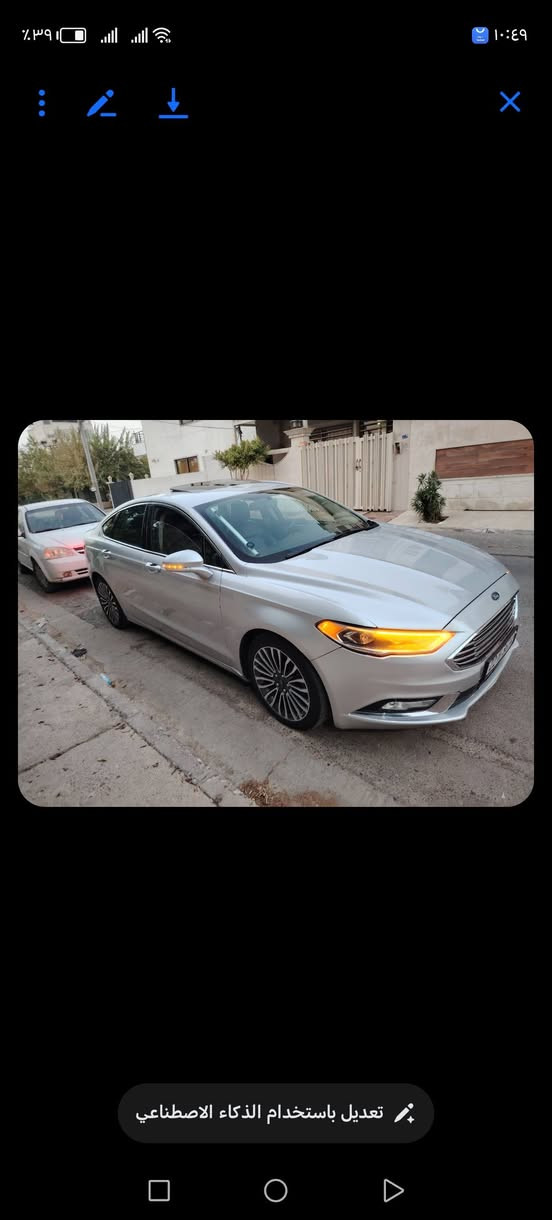 فورت فيوجن ٢٠١٧ سيارئ فول فول بس جاملغ خلفي صبغ بدون ايرباك كير محرك كهربايات كلهون بشرط مكان سيارا أربيل ولمراوس هم حسب قناعة سعر 122ورقة  رقم *********** أربيل, العراق
