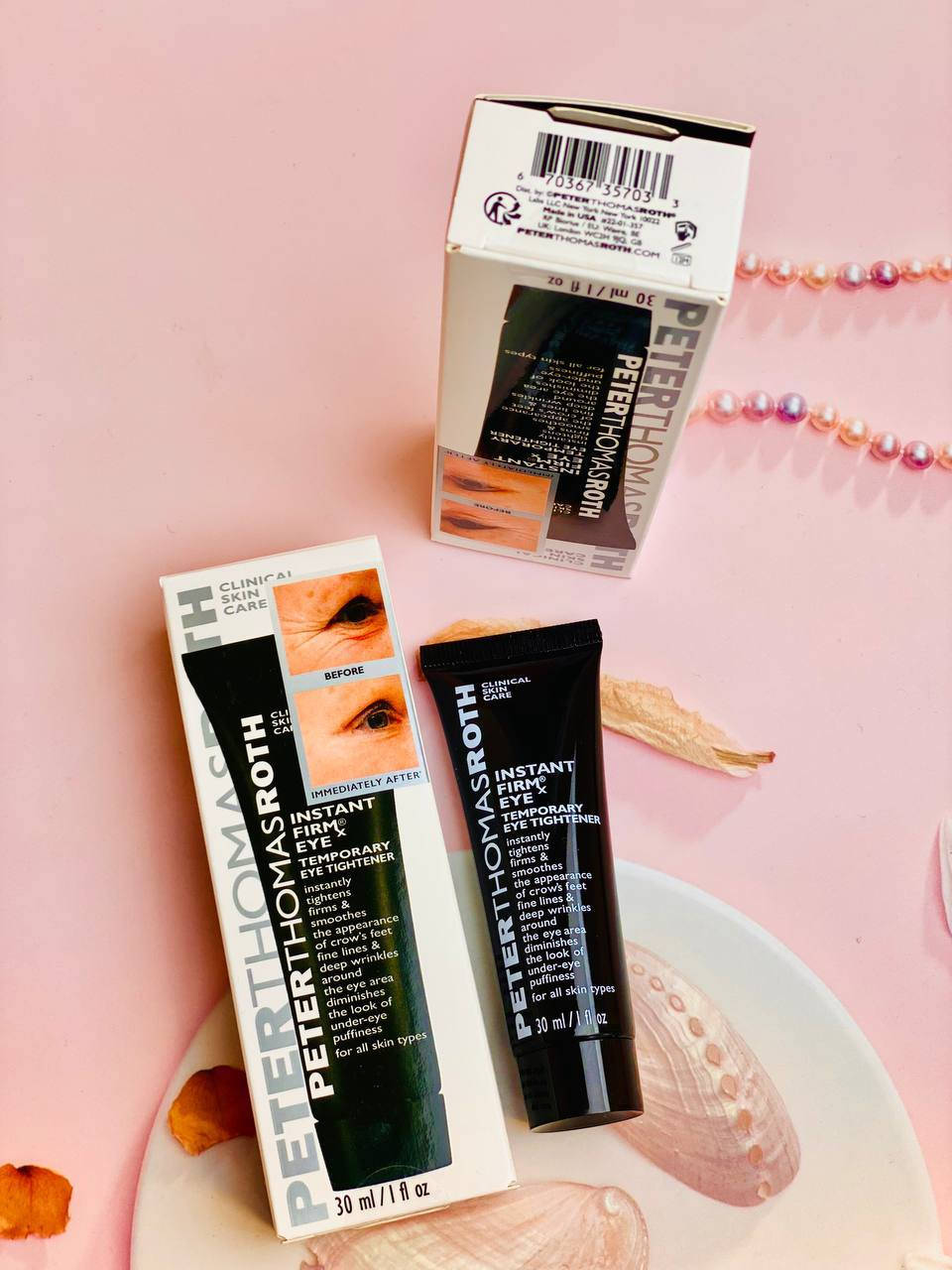 ✨ كريم بيتر توماس روث الأمريكي 🇺🇸FIRMx – عيون أنعم وشباب يدوم ✨
ودّعي التجاعيد والخطوط الدقيقة مع كريم تنعيم العين من Peter Thomas Roth 💎
تركيبة قوية بالببتيدات والطحالب البحرية وفيتامينات A و C و E
📌 ترطيب عميق
📌 شدّ فوري
📌 مظهر شبابي واضح من أول استعمال
👁️ دلّلي عيونك بلمسة الماركات العالمية… والفرق يبان 💥
المنشأ أمريكي الأصلي 🇺🇸

السعر 10


**إذا كنت صاحب هذا الإعلان وتريد حذفه لأي سبب، رجاءا أرسل رسالة إلى الدعم الفني**