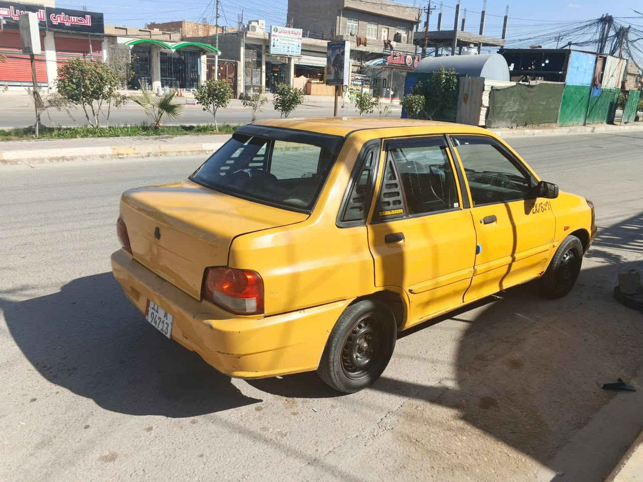 السلام عليكم ورحمه الله وبركاته سايبه موديل 10 رقم بغداد تحويل مباشر السعر 28 وبيها مجال السياره جاهزه من كلشي العنوان كربلاء ***********
