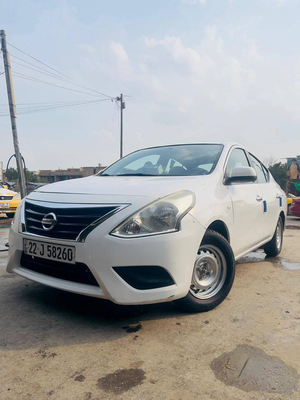 السعر ١١٠
الموديل : 2020
لون ابيض
رقم اربيل
العداد ١٠٧ الف كيلو متر
كفالة كير محرك كهربائيات تبريد
السيارة ما بيها اي نقص
دواخلها نظيفة و كشرها نظيف
بيه خلفي بارد بسيط جدا
السيارة استخدام شخصي 
مكان السيارة بغداد الامين سكينة
***********
