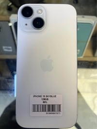 IPhone15 2camira sky blue  battery86🔋 128Gb 480$ //07507117464 دهوك, ا...