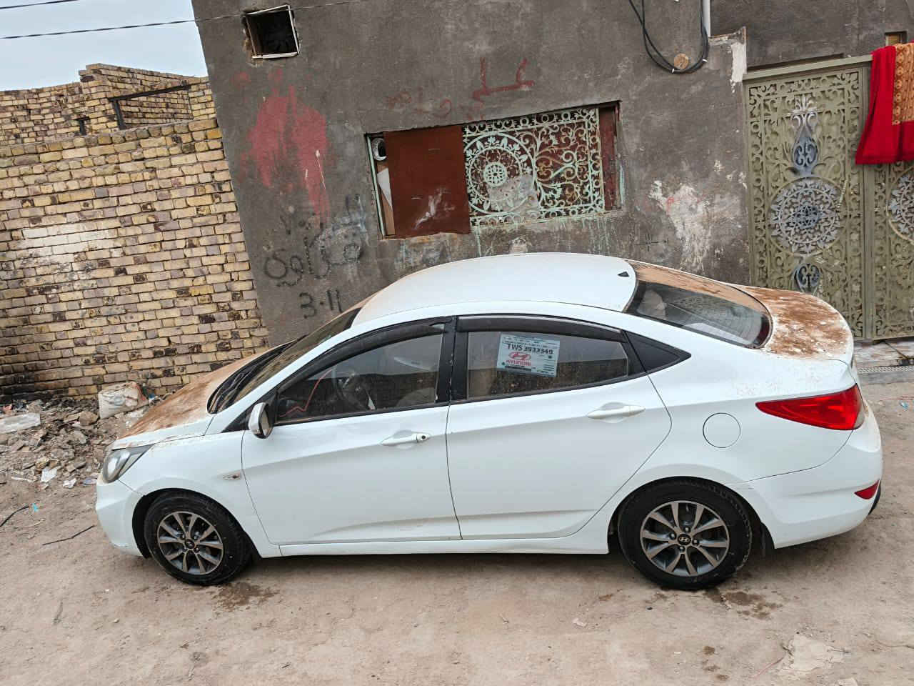 سلام عليكم
اكسنت مديل 13
سياره خير من الله 
السعر98
واتساب*********** 
باقي المواصفات واتساب..؟
