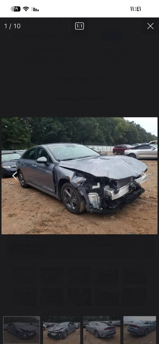 سلام عليكم
للبيع k5  موديل 21 مواصفات عاديه شاشه
حساسات رادار امامي 
رقم جديد بسمي
ضرر جاملغ بنيد صبغ
ماشيه 40 الف مايل 
بدون دواخل  ايربك استير 
سعره 150 بيه مجال  عنوان بغداد
***********
