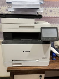 طابعة كانون • شبه جديد • كاترج اسود