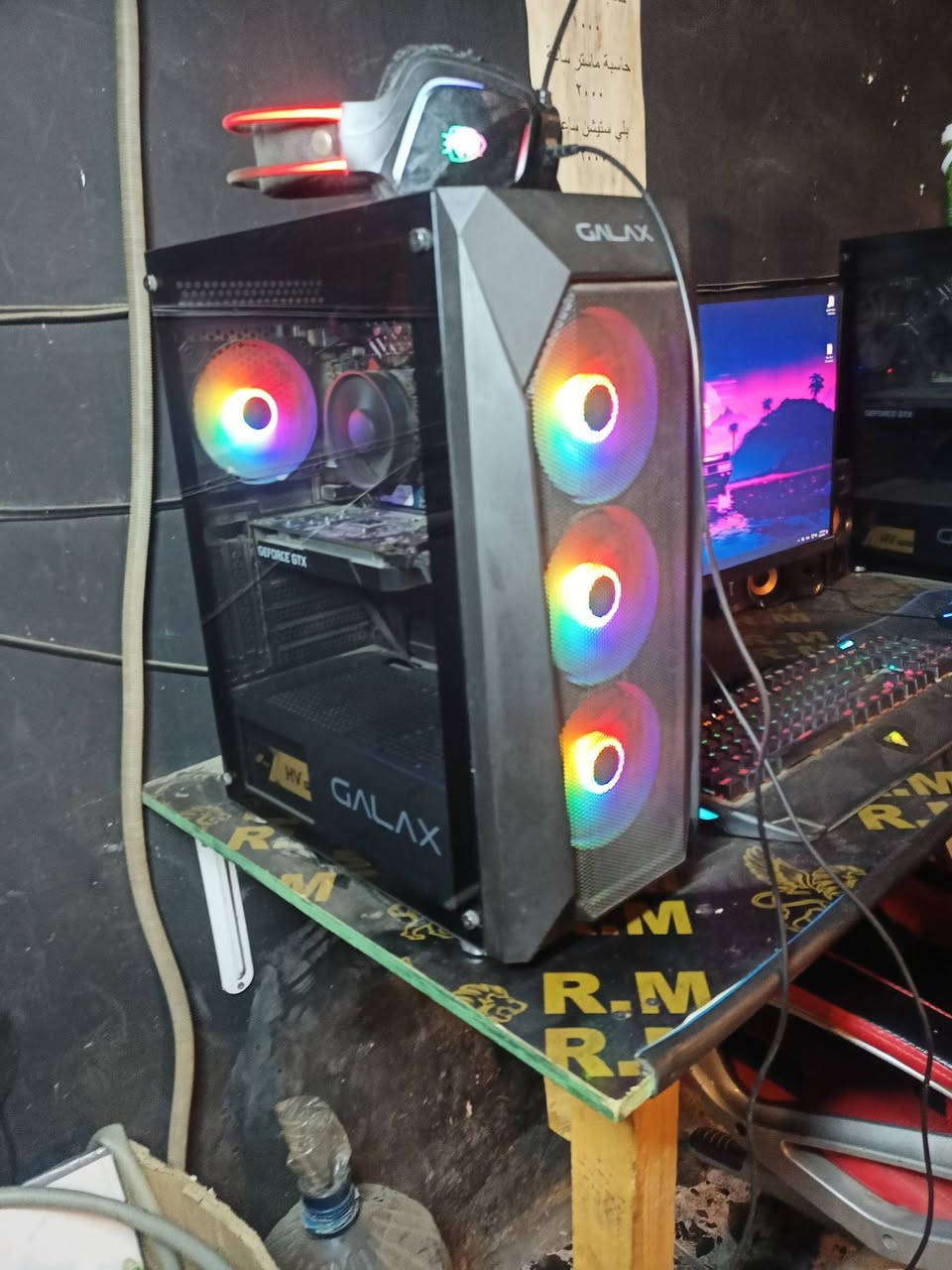 Pc مع كامل الملحقات و كرسي كيمنك
المواصفات
شاشة msi 180 fps fhd
Case galax 4fan rgb
Mb azuz h610
Ram 8x2
Core i3 12100
Gtx 1650 galax
Psu 550w
مع ماوس و كيبورد و ماوس باد و سبيكرز و هيدسيت و كرسي كيمنك
العدد المتوفر ٣ قطع + تجميعة بدون كارت شاشة بنفس المواصفات
يوجد توصيل و تكدر تجي و تفحص او افتحلك كامرة و جرب الي تريده
التجميعات كلش كلش نظيفة و مستخدمة اقل من ١٠٠ ساعة فقط
للاستفسار خاص و اذا شلعة اداريك ب ال سعر
مكاني بغداد حسينية الراشدية


**إذا كنت صاحب هذا الإعلان وتريد حذفه لأي سبب، رجاءا أرسل رسالة إلى الدعم الفني**