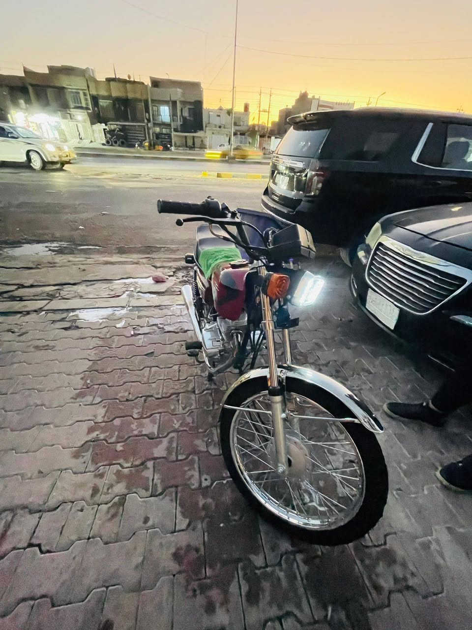السلا م عليكم دراجه للبيع  نامه مكينه (150) 5گير سلف اول تبديلة دهن اوراق سكنر شراي يتصل ع رقم وبي خير ويدلل مكلف بلنشر ***********
