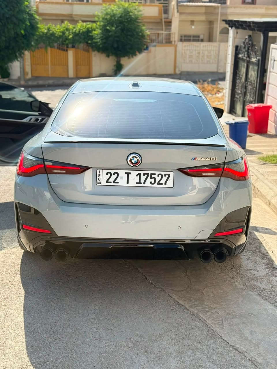 السلام عليكم
للبيع M440i Grand Coupe یعنی ٤ ابواب موديل 2023 ماشية 34 الف مایل فقط

معاملات زجاج %80 

حادث السیارة ٣ قطق و نس بیها سقف شویە pdr بصیت

السيارة ٦ سلندر فول مواصفات B58
تعدیلات :
air intake 
downpipe 
charge pipe 
valvetrnoic exhaust system
ادوات شرکە موجود 

Vin : WBA63AW04PFN55049

السعر 36,000$ مجال

***********
