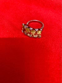 خاتم نسائي • فضة • سترين طبيعي