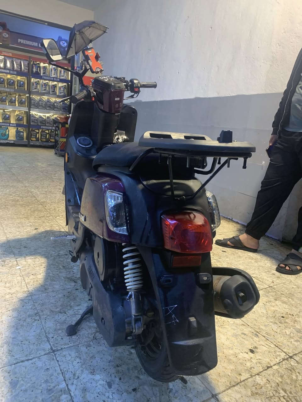 دراجه بوليس مصطره صار شهر من نزلت من رنبه كفاله عامه من البرغي لل برغي سعر900الف وبيهه مجال ***********
