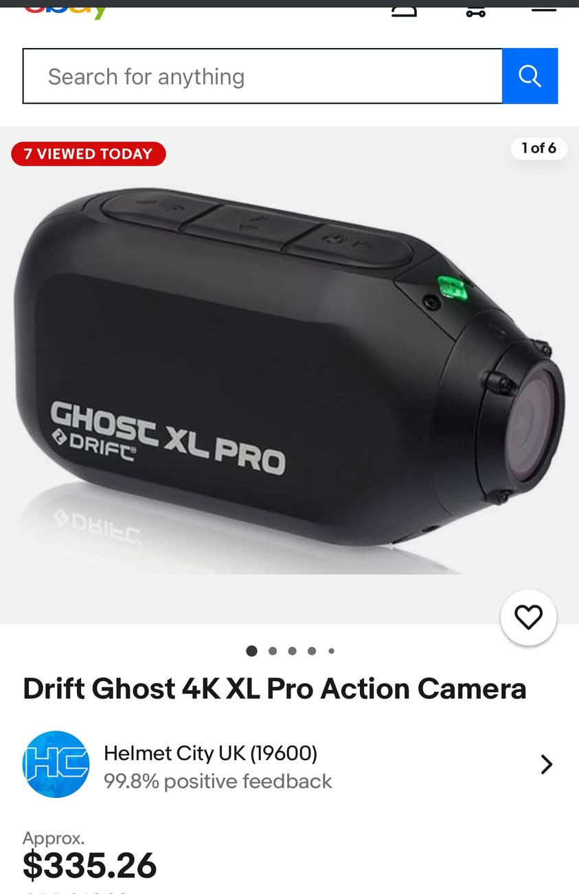 للبيع كاميرا Drift Ghost XL Pro 4K (جديدة):
كاميرا الأكشن الشهيرة Drift Ghost XL Pro النسخة الاحترافية (الأعلى في فئتها). الكاميرا جديدة تماماً (باكيت مختوم بالسيلفون) ولم تفتح بعد.
المواصفات التقنية:
• دقة الفيديو: تصوير حقيقي بدقة 4K Ultra HD وتدعم الـ Slow Motion (حتى 120 فريم).
• البطارية الأقوى عالمياً: تصمد حتى 7 ساعات متواصلة (أقوى بـ 5 أضعاف من الـ GoPro).
• مانع اهتزاز (EIS): نظام تثبيت صورة داخلي متطور لضمان لقطات سينمائية ناعمة وبدون اهتزاز.
• العدسة الدوارة: ميزة حصرية من Drift تسمح بتدوير العدسة 300 درجة لضبط الزاوية مهما كانت طريقة التثبيت.
• مقاومة للماء والأتربة: بمعيار IPX7 (تتحمل المطر والظروف القاسية بدون كفر إضافي).
• زاوية واسعة: عدسة بمدى 140 درجة لتغطية المشهد بالكامل.
• دعم المايك الخارجي: تحتوي على منفذ لمايكروفون خارجي لرفع جودة الصوت.
• الاتصال: تدعم الـ Wi-Fi للربط المباشر مع الموبايل (آيفون وأندرويد) عبر تطبيق Drift Life.

السعر 250 الف 

للتواصل ***********
