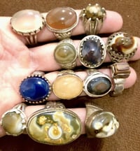 خواتم فضة ٩٢٥ • عدد ١٣ • صياغات يدوية