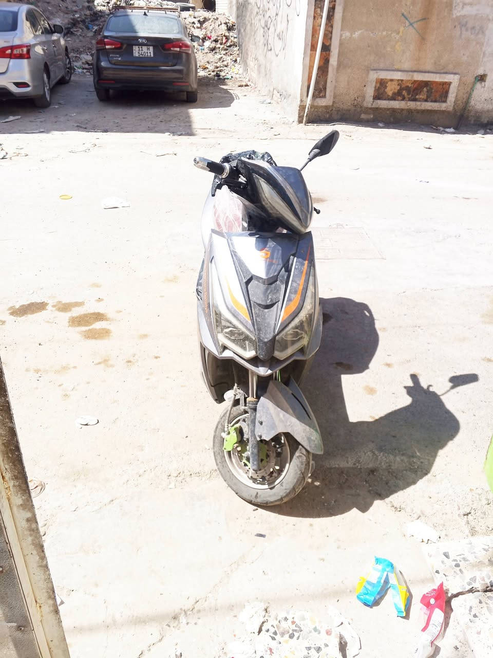 دراجه شحن 6بطاريات سرعه 90 شركه الجوهرة البحريه احسن شركه السعر 650 وبيها مجال فول مواصفات بك بلوتوث امبيثري للستفسار ‏‪***********‬‏
